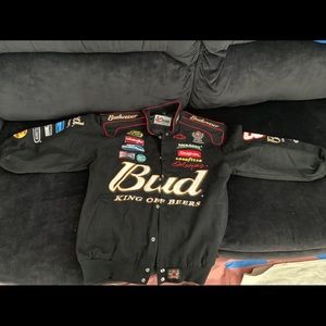 Chase Bud King of Beers Racing Jacket Size S